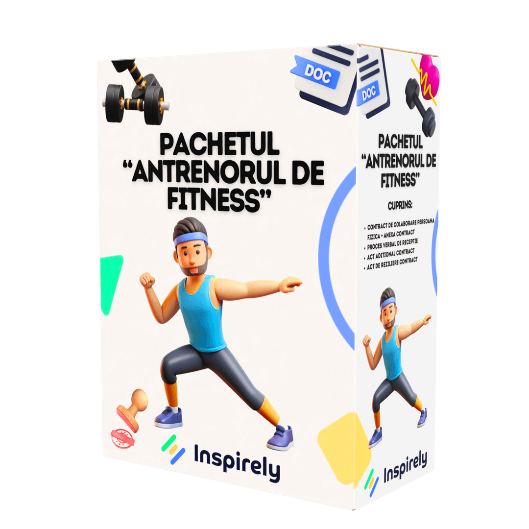 Pachetul “Antrenorul de Fitness” 2024